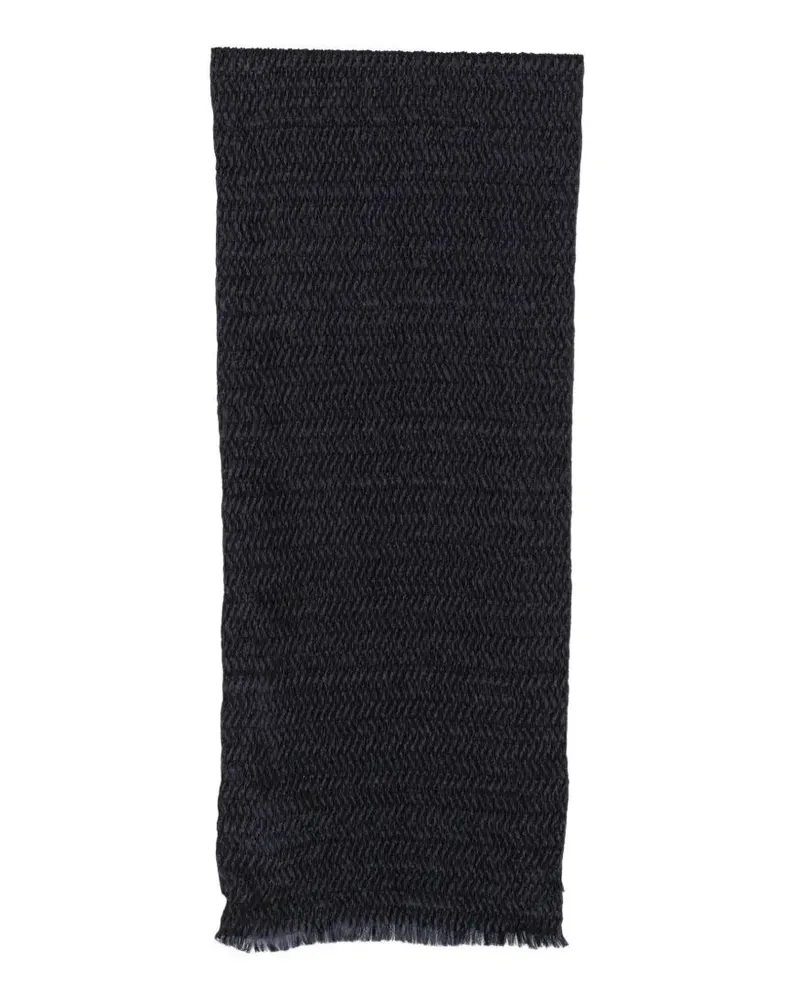 Giorgio Armani Scarf Classic "Night Blue Blue