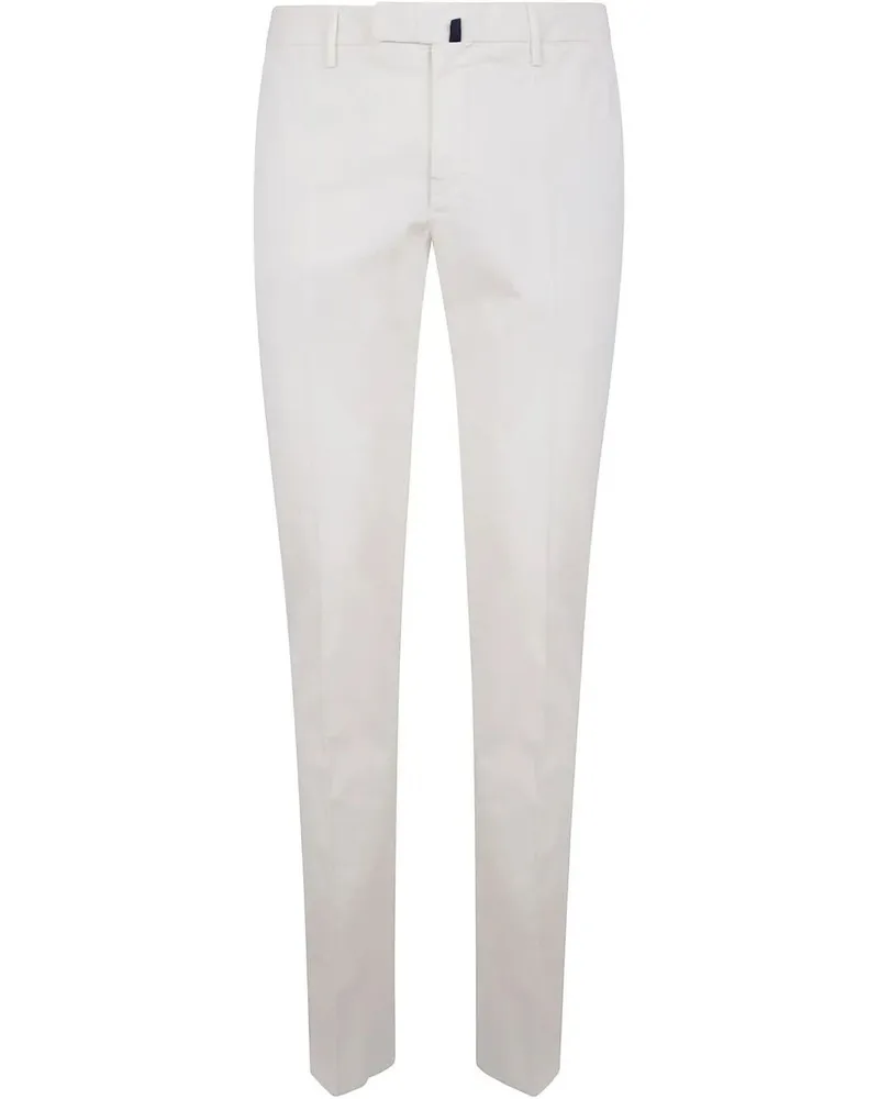 Incotex Slim Fit Trousers White