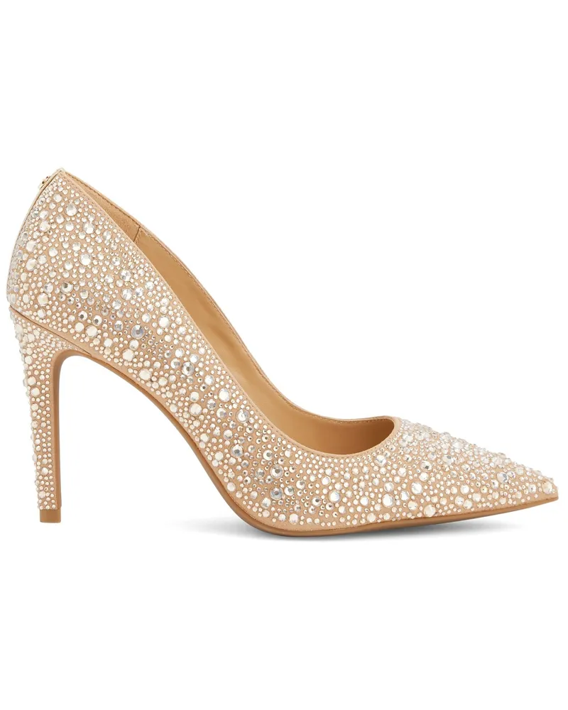 Michael Kors Alina Flex High Pump By Michael Michael Kors Metallic