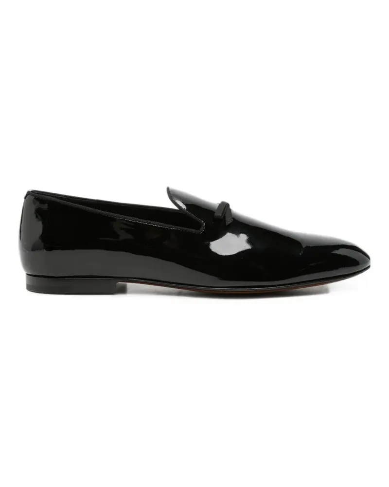 Tom Ford Slippers Patent "Scott Black