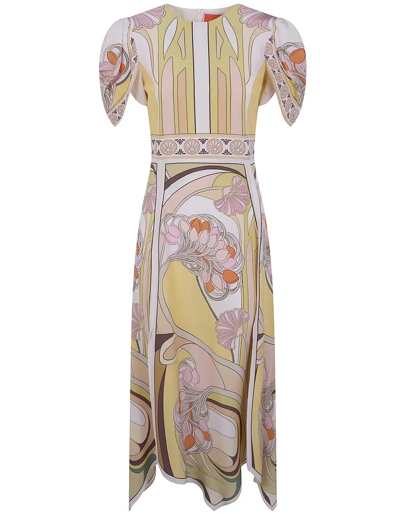 La DoubleJ Placée Cherie Scarf Dress Yellow