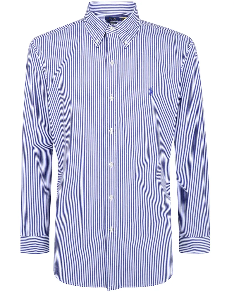 Ralph Lauren Shirt Long Sleeve "Sport Blue
