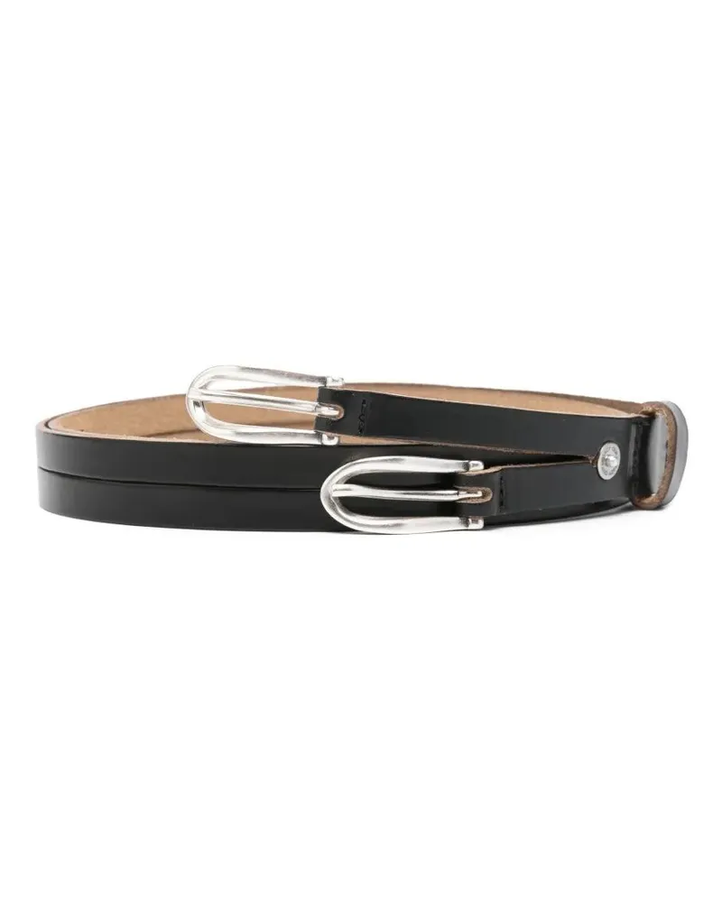 Our Legacy Belt Twin Tongue "A2258tbc Black