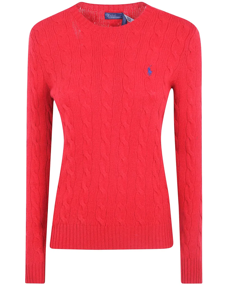 Ralph Lauren Long-Sleeve Sweater "Julianna Red
