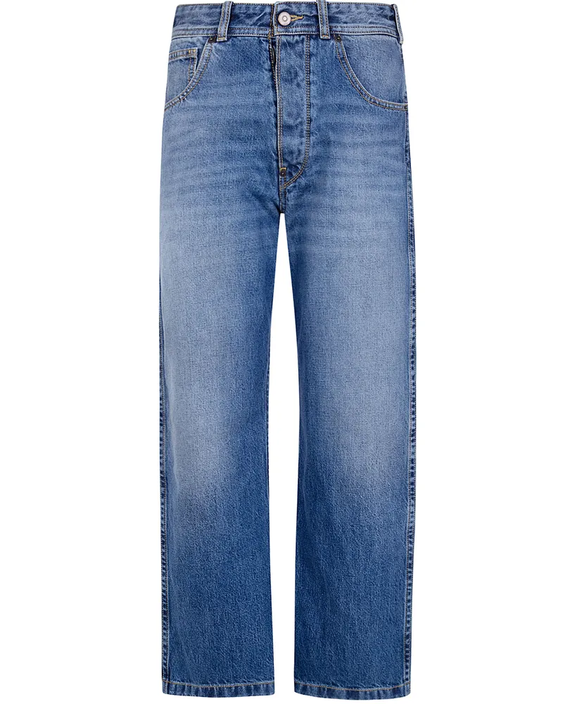Maison Margiela 5 Pockets Denim Pants Blue