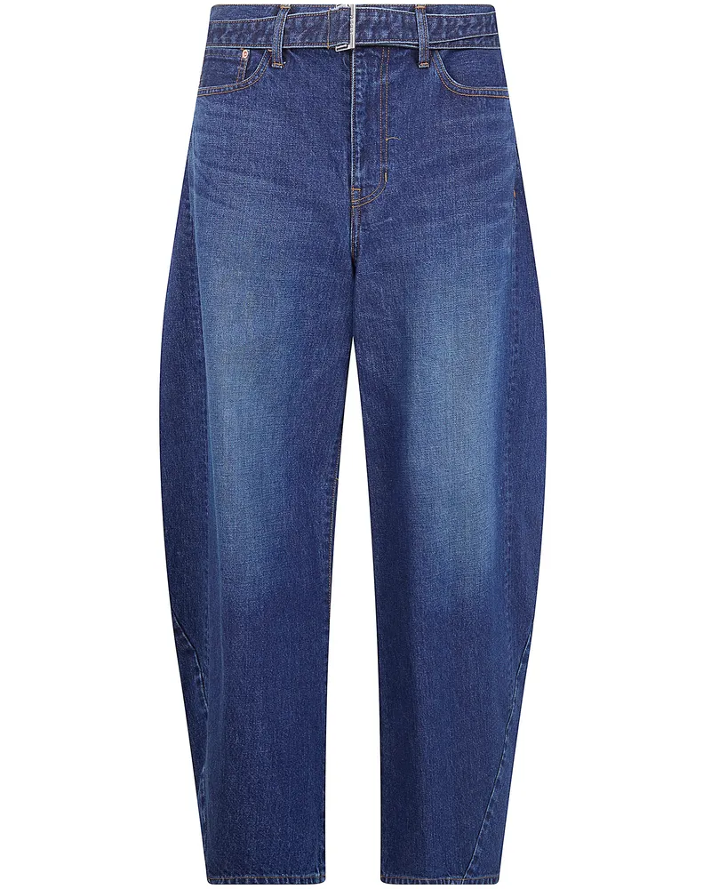 Sacai Denim Pants Blue