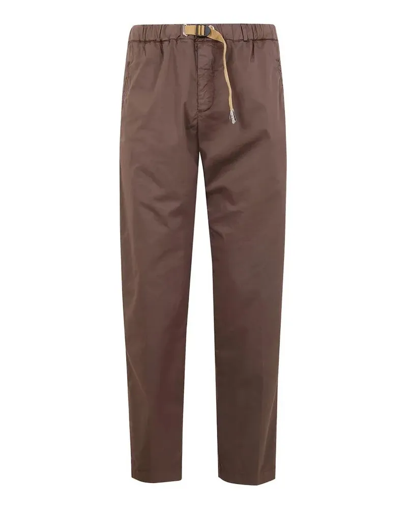 PLAN C Long Trousers Brown