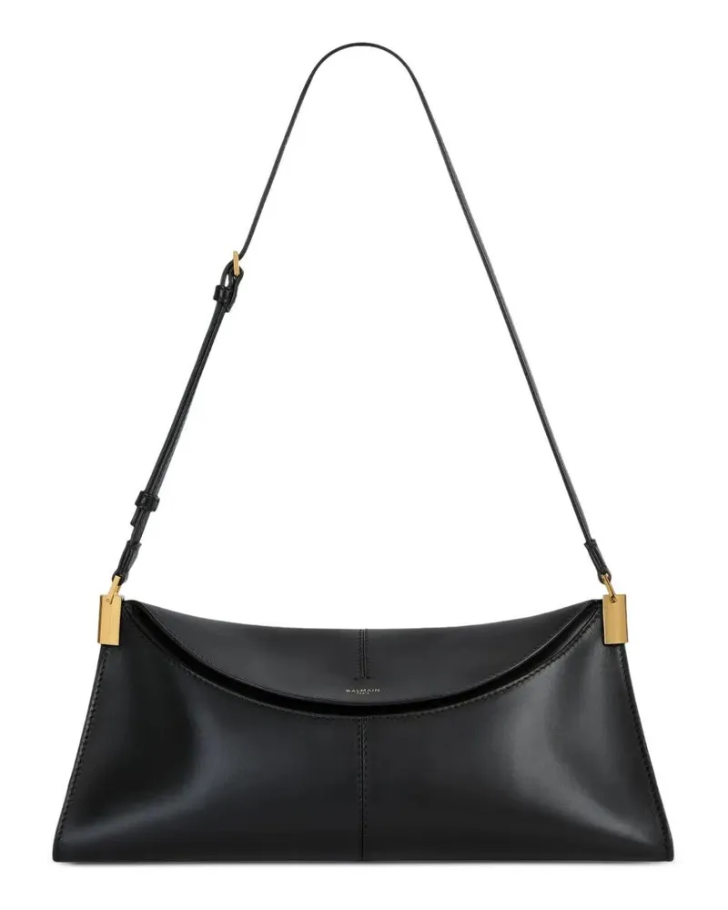 Balmain Handbag Medium Calfskin "64-83 Black