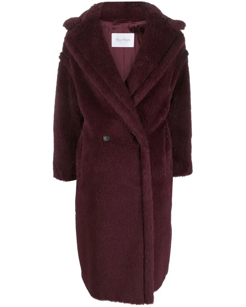 Max Mara Tedgirl" Classic Coat Red