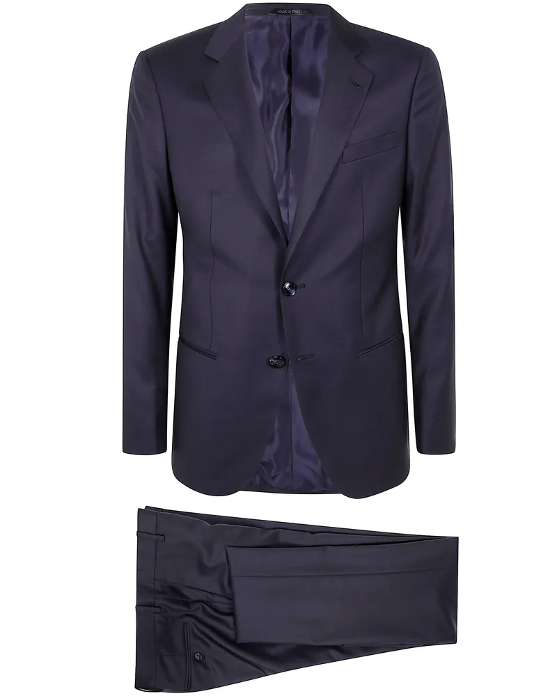 Giorgio Armani Suit By Giorgio Armani Blue
