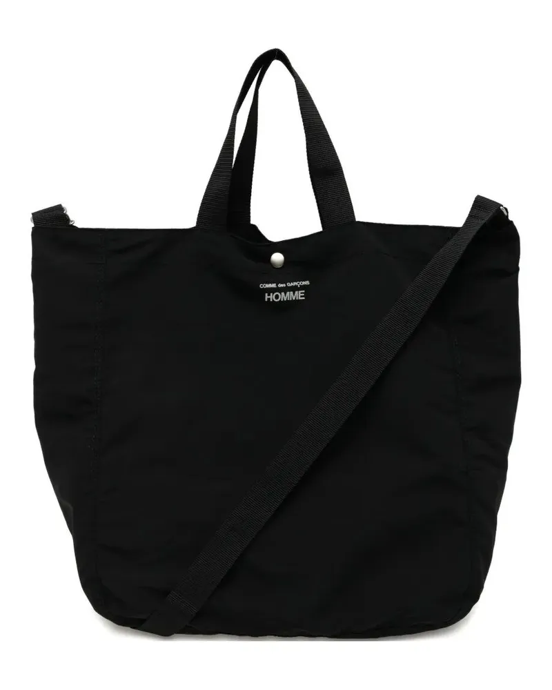 Comme des Garçons Nylon Tote Bag Black