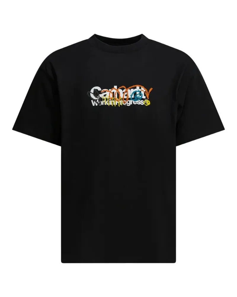 Carhartt WIP Short Sleeves "Primary" Organic Cotton T-Shirt Black
