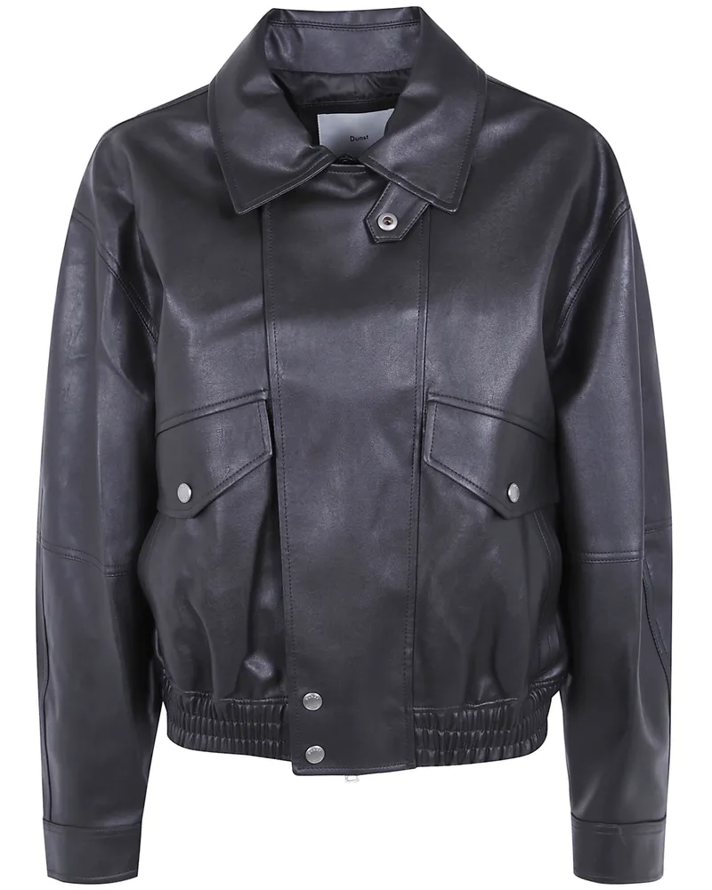 Dunst Jacket Cropped "Alter-Leather Blouson Gray