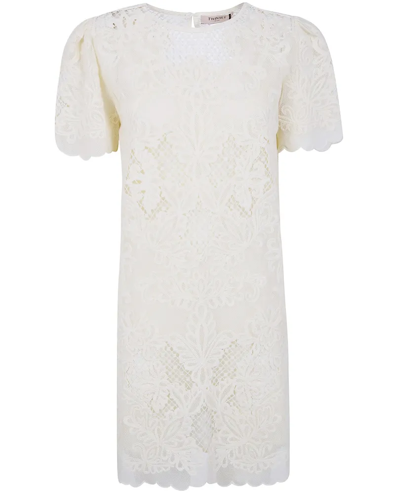 Twin-Set Mini Dress White