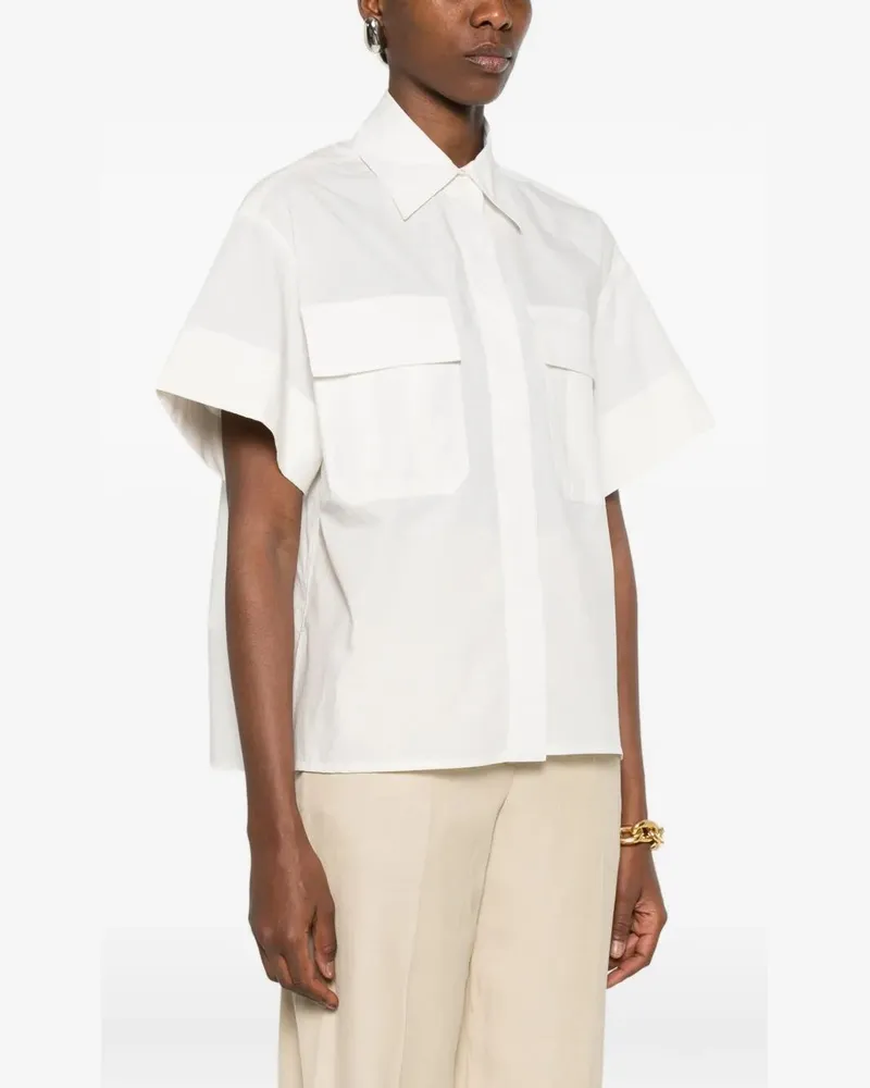 Joseph Justo Blouse Popeline Beige