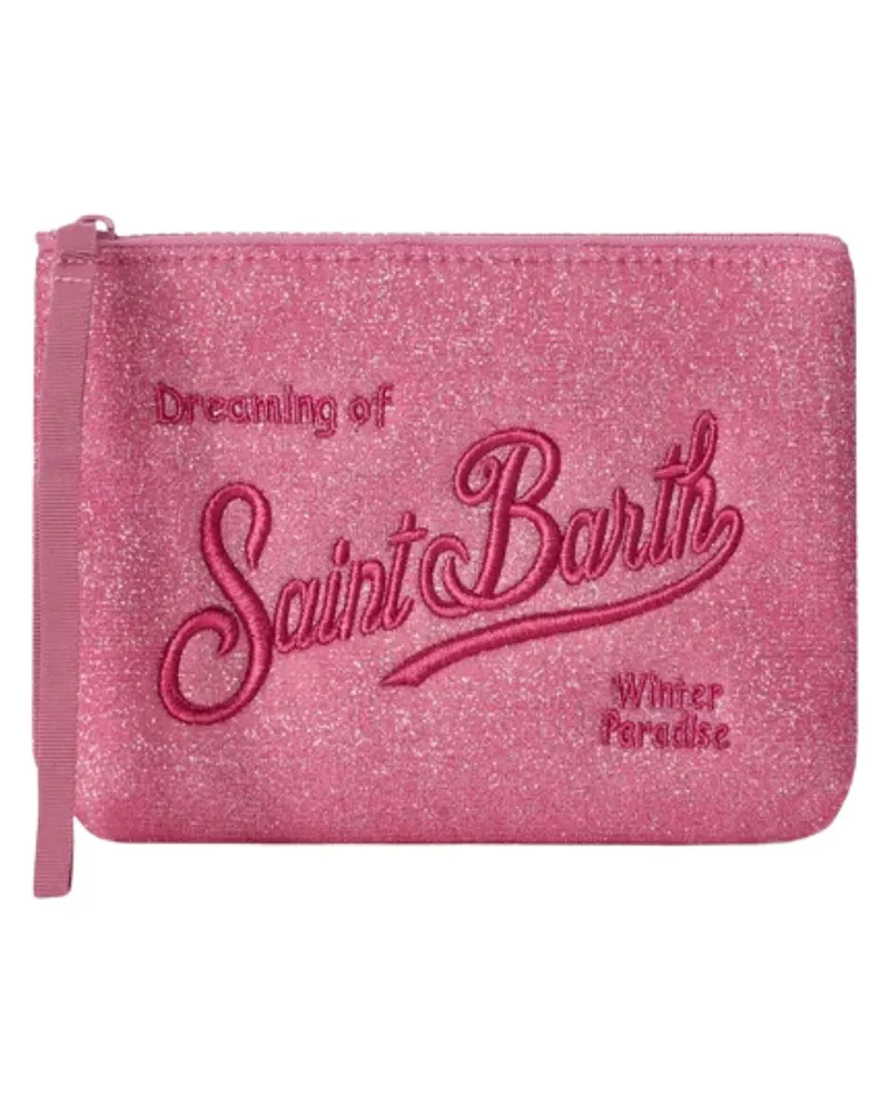 MC2 Saint Barth Pouch Lurex "Aline Pink