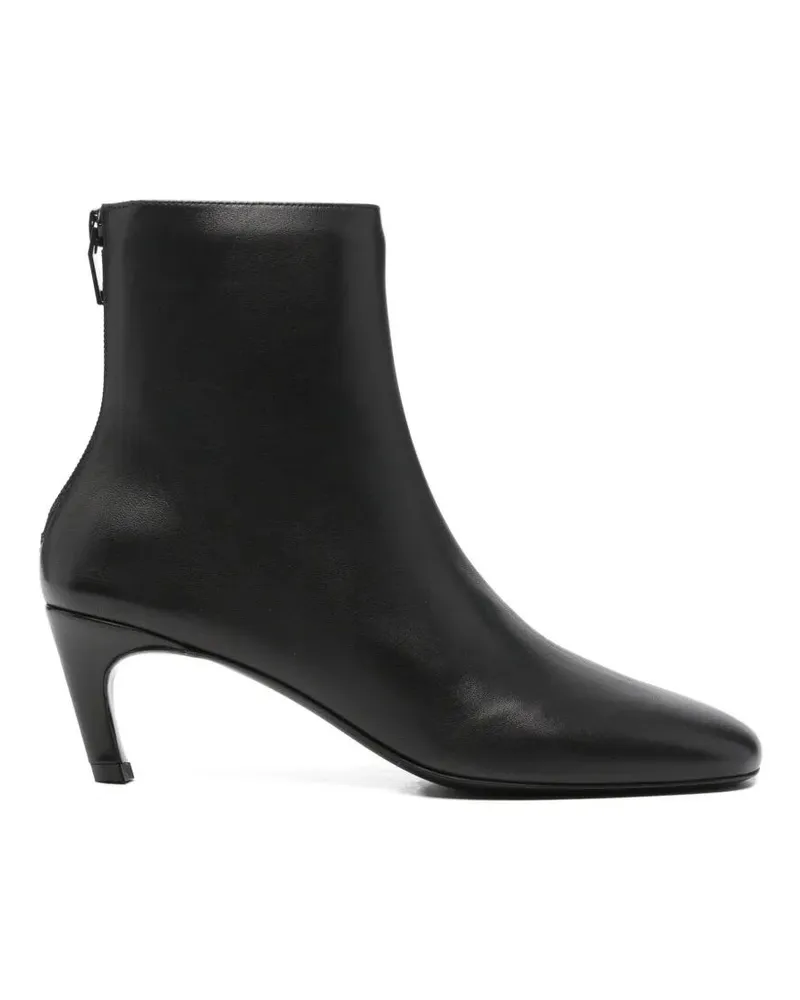 Totême Boots Nappa Leather "Soft Nappa Ankle Boots Black