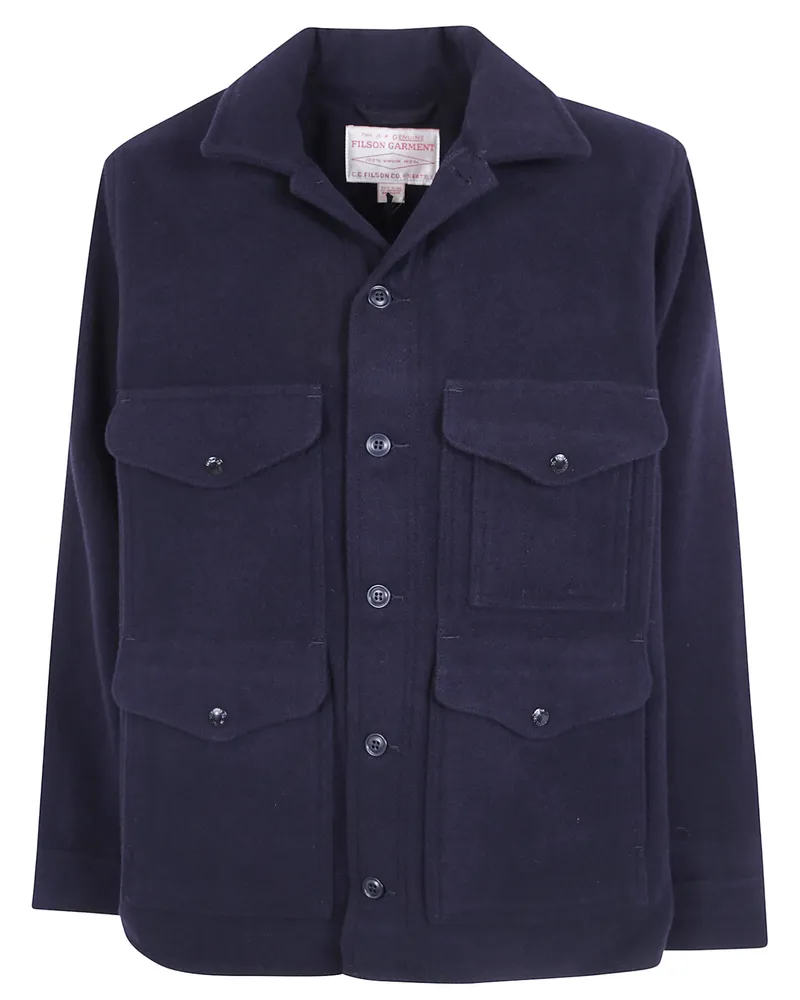 Filson Jacket Wool "Mackinaw" Cruiser Blue