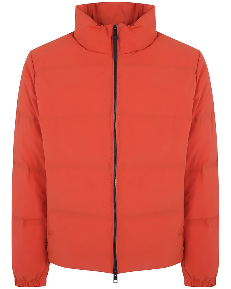 People of Shibuya Turtle Neck Full-Zip Sport Jacket "Tama Red