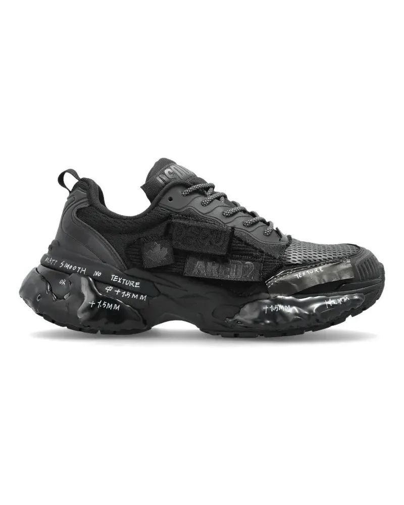 Dsquared2 Trainers Black Faster Sneakers Black