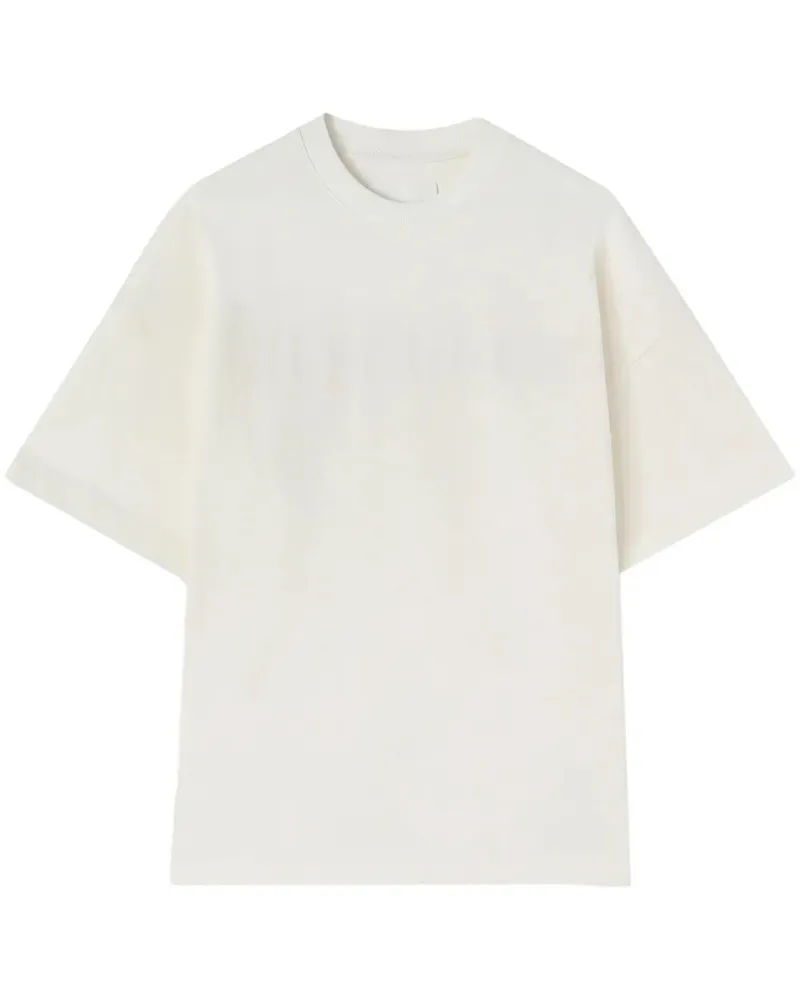 Jil Sander T-Shirt Crewneck Short Sleeves Os White