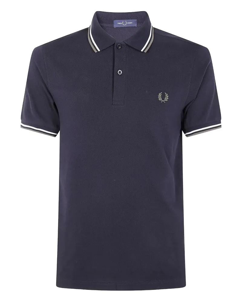 Fred Perry Fred Perry" Twin Tipped Fred Perry Shirt Black