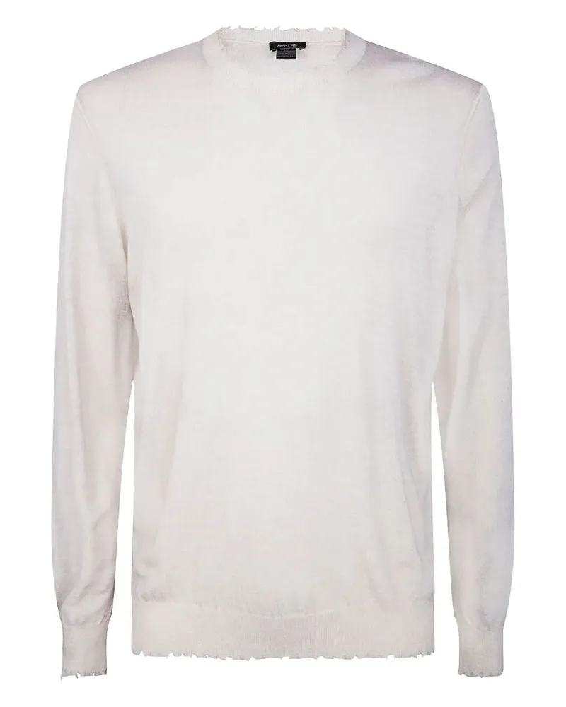 Avant Toi Crewneck Sweater Gray