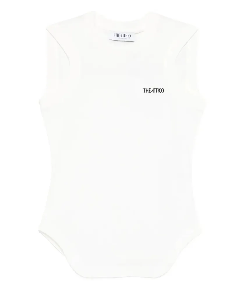 ATTICO Top Cotone White