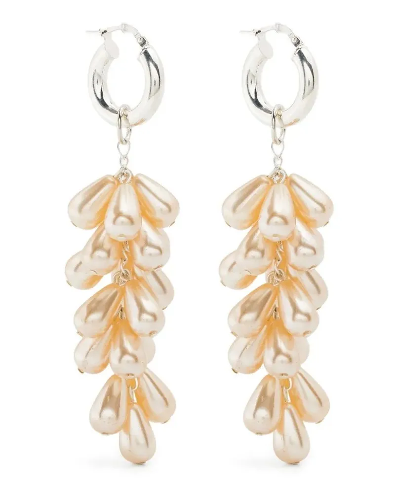 Magda Butrym Earrings Beige