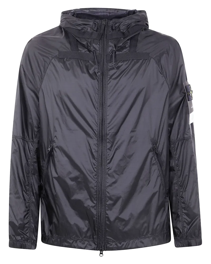 Stone Island Ripstop Light Ht Nylon Jacket Gray