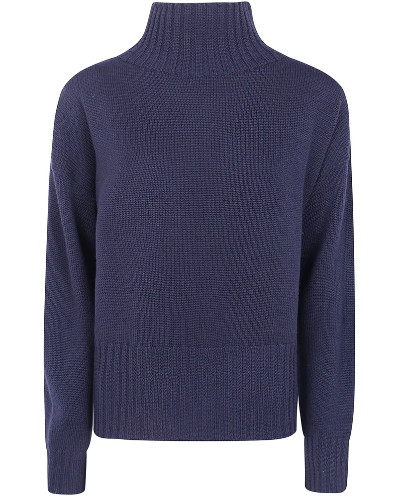 Drumohr  Sweater V Neck "L5mn504l 785 Navy Blue