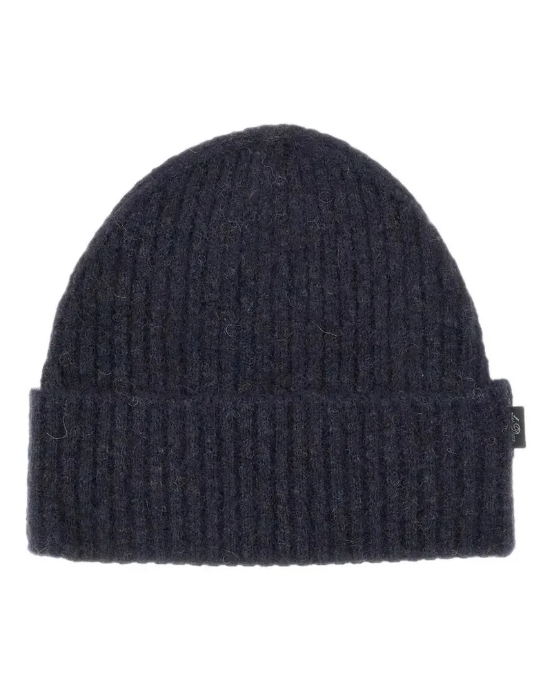 LES DEUX Hat Rib Beanie Blue