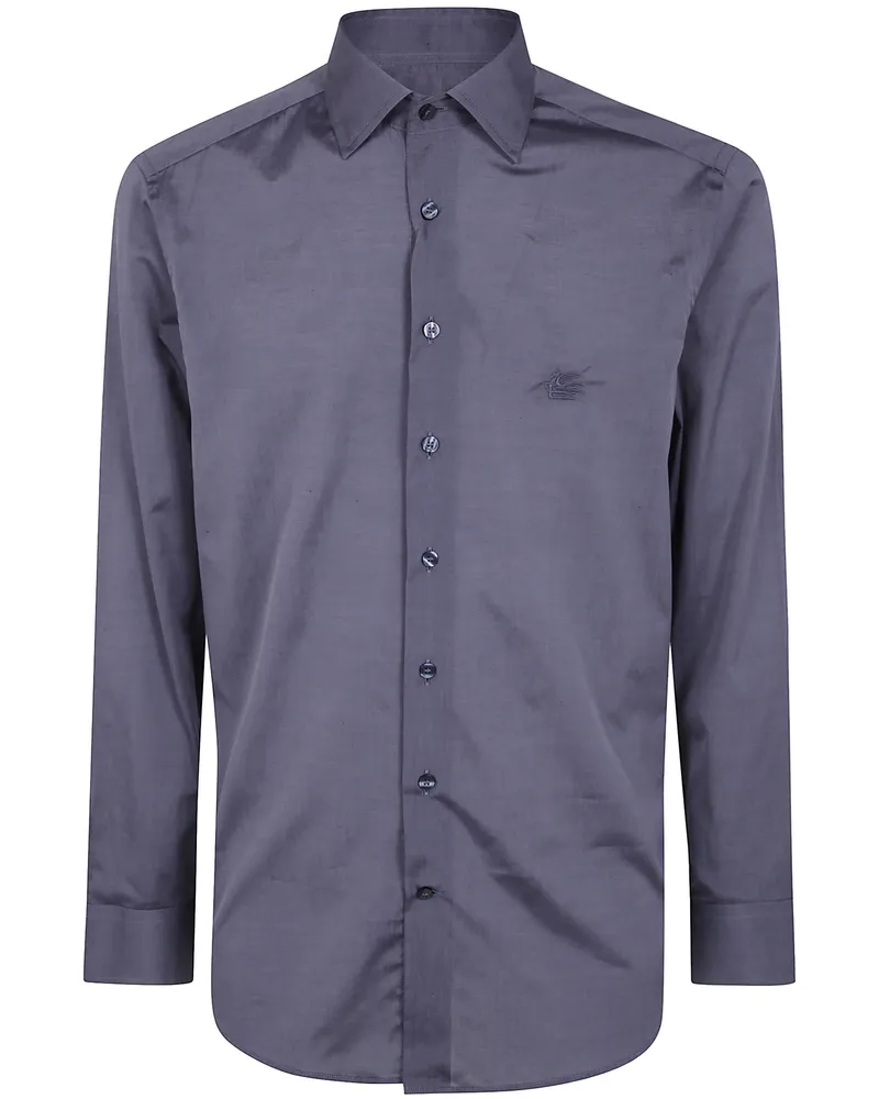 Etro Shirt Long Sleeve "Classic Shirt Gray