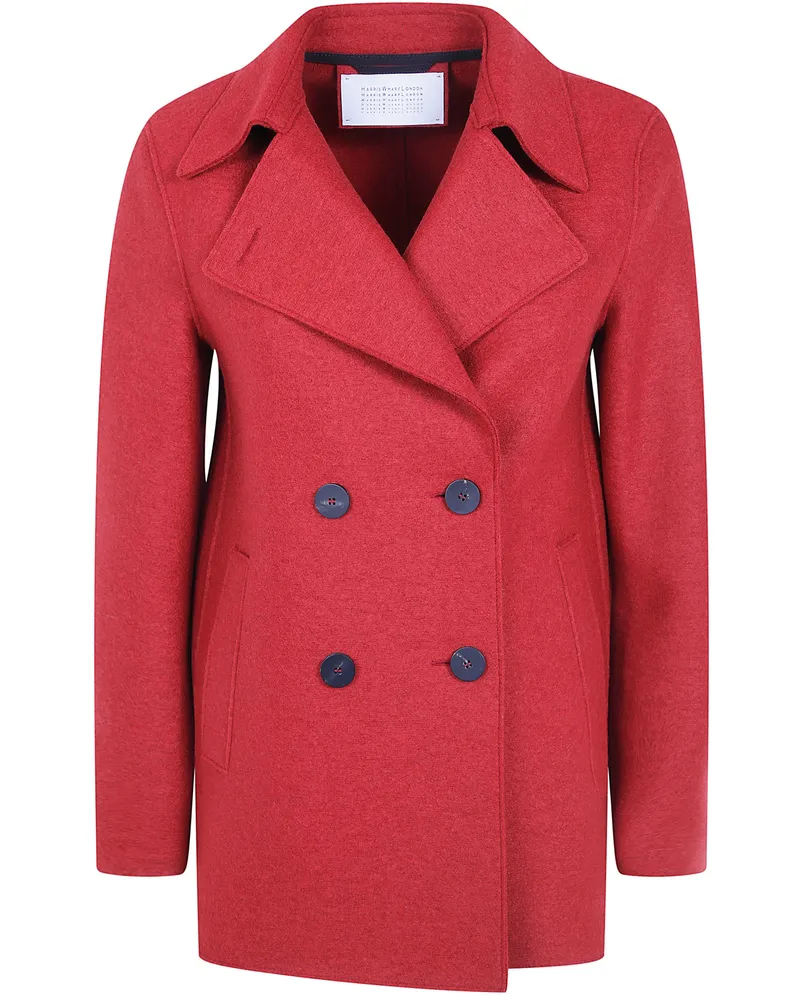 Harris Wharf London Coat Peacoat "Ag2211mlk Red