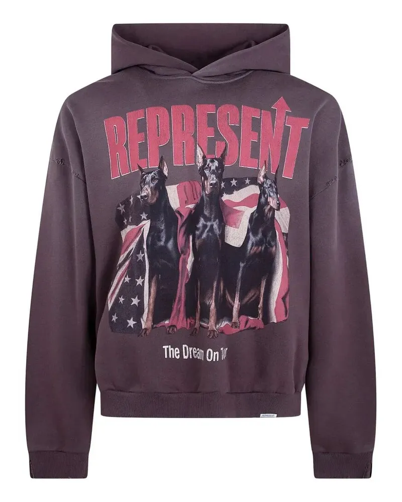 REPRESENT Dream On Tour' Hoodie Black