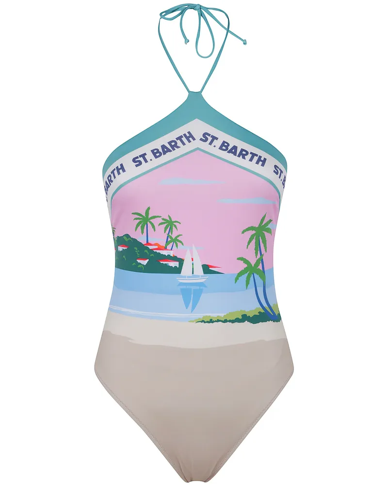 MC2 Saint Barth Swimsuit One Piece "Meryem Pink