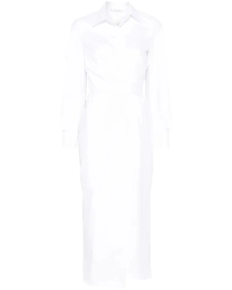 Max Mara Balzac Long Dress White