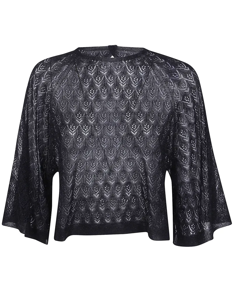 Twin-Set Sweater Lurex Black