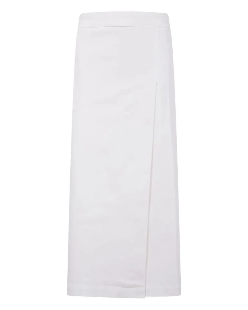 ASPESI Mod.2272" Pleated Long Skirt Beige