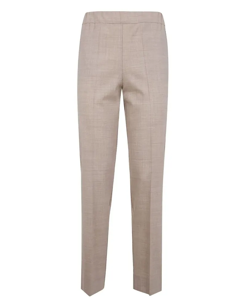 D.EXTERIOR D. EXTERIOR Flanel Merinos Basic Trousers Brown