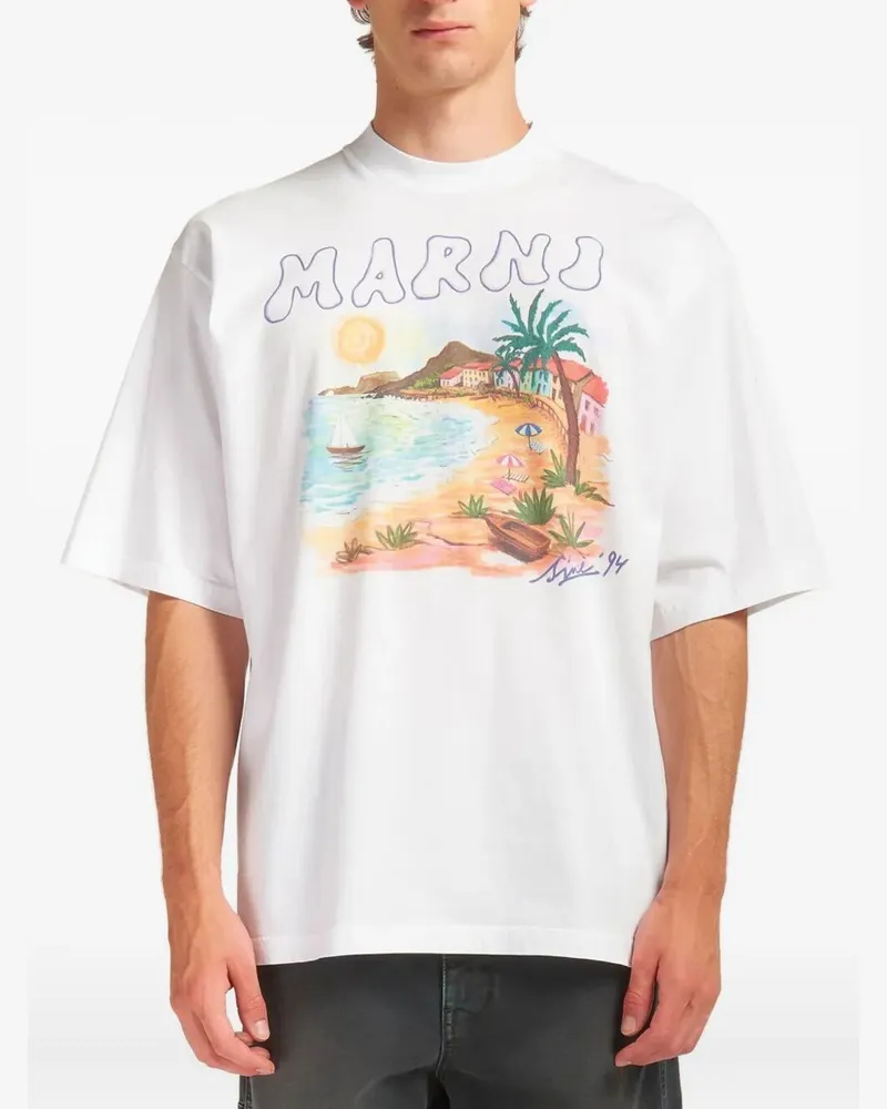 Marni T-Shirt White