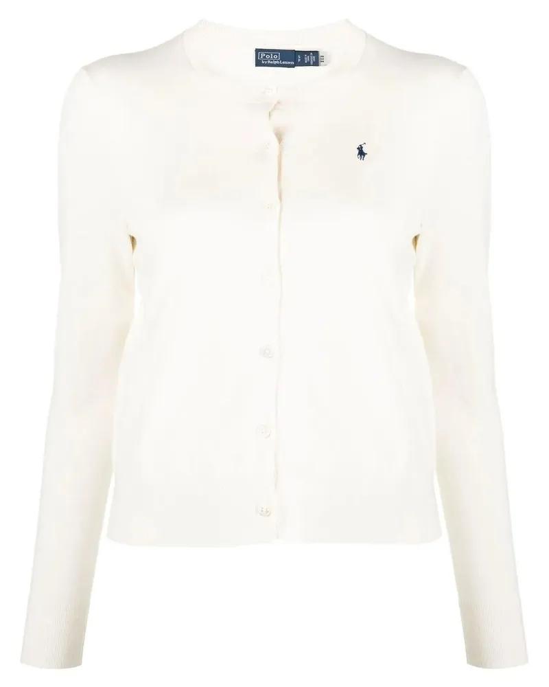 Ralph Lauren Long Sleeve Cardigan White