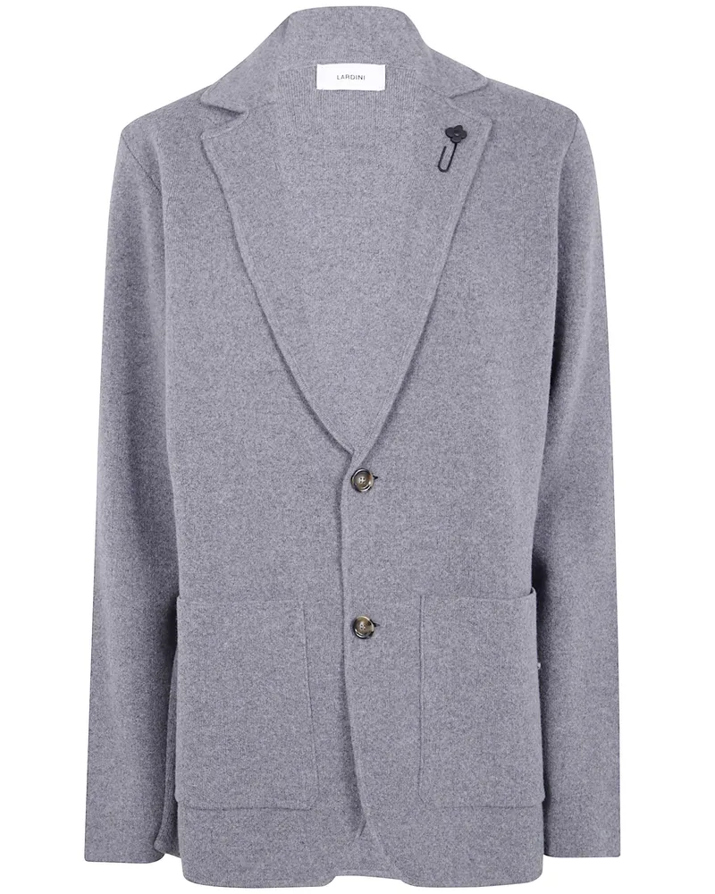 LARDINI Knit Men Jacket Gray