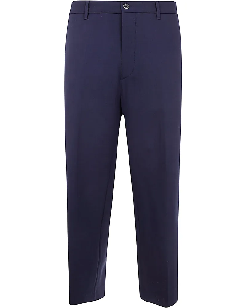nine:inthe:morning APOLLON BAGGY MAN TROUSERS Blue