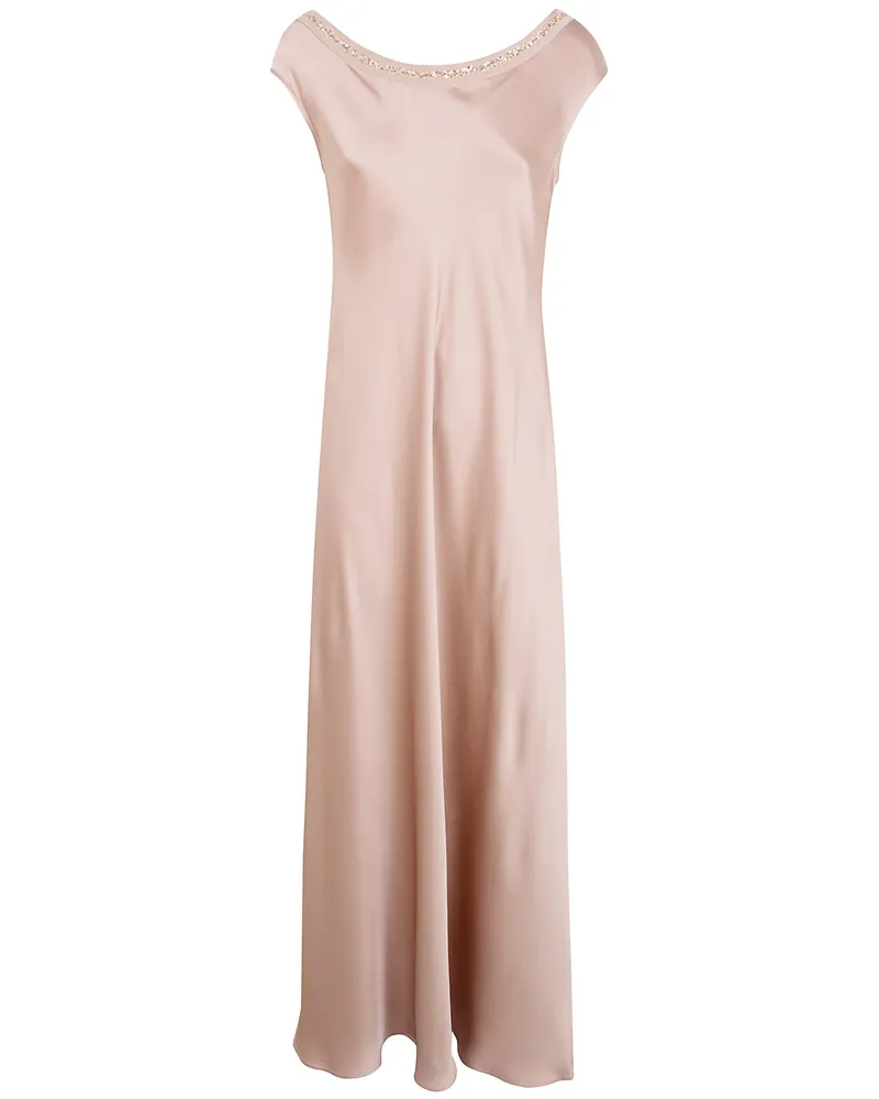 Antonelli Firenze Maxwell Super Jasmine Energy Cady Long Dress Beige
