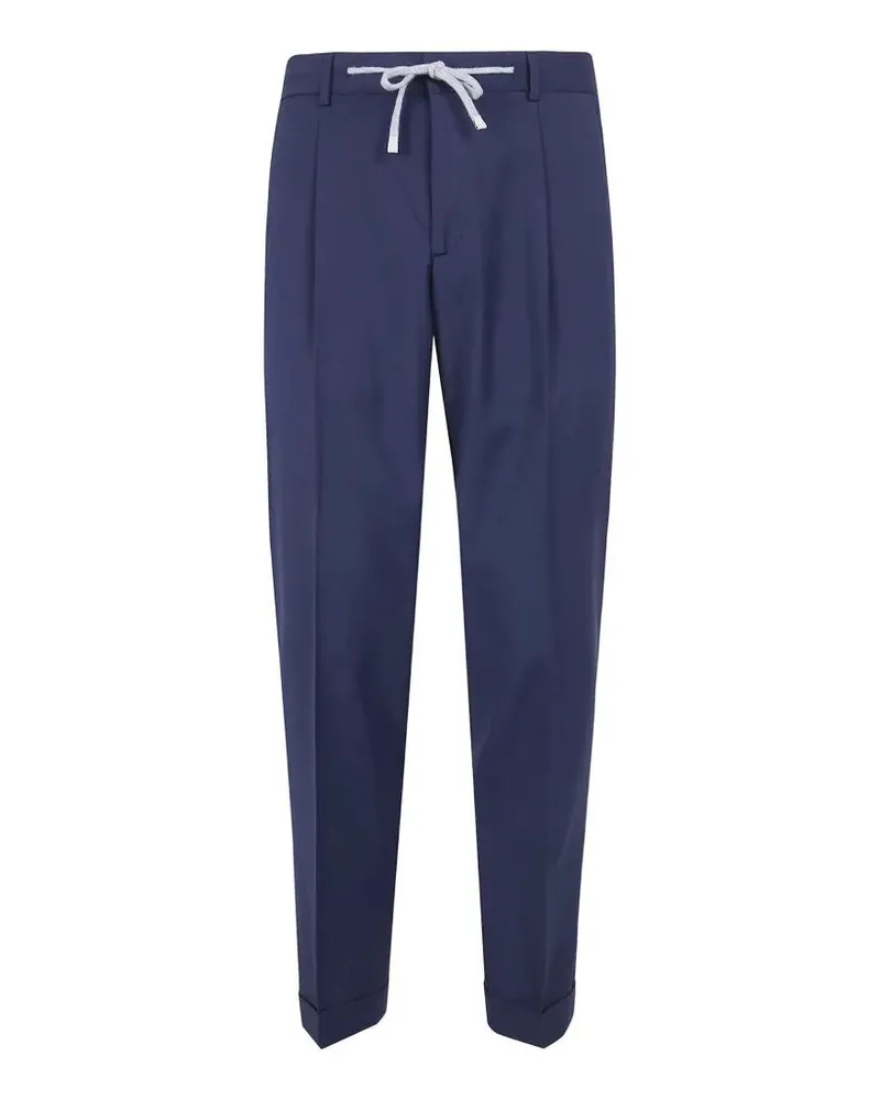 BARBA Roma Chino Trousers Blue