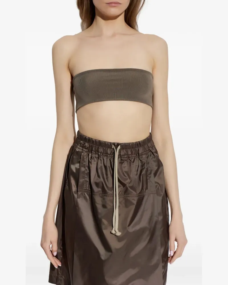 Rick Owens Bandeau Top Gray