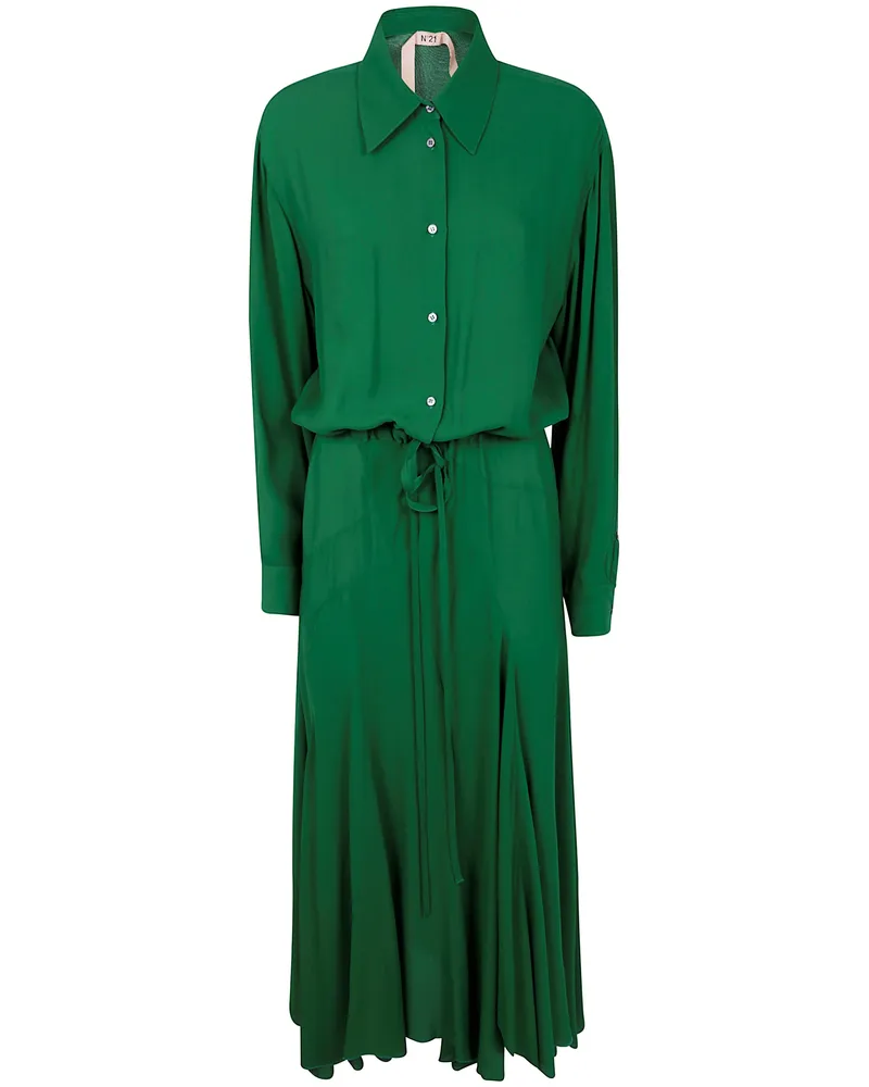 N° 21 Viscose Dress Green
