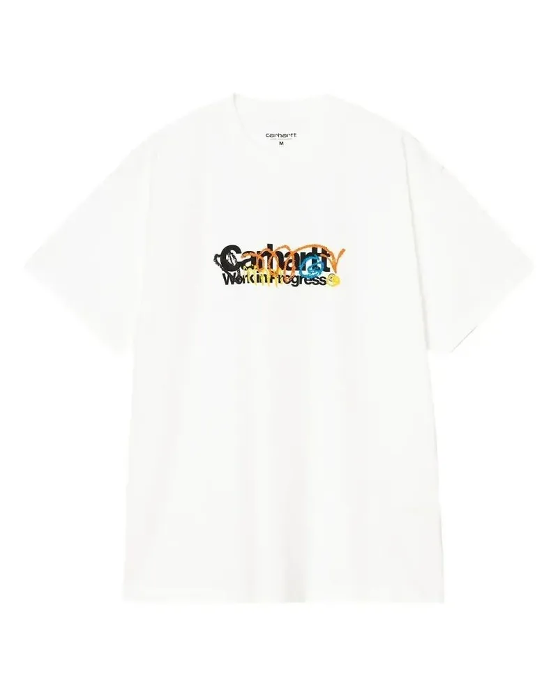 Carhartt WIP Short Sleeves "Primary" Organic Cotton T-Shirt White