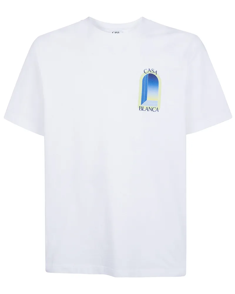 Casablanca Paris Classic T-Shirt White